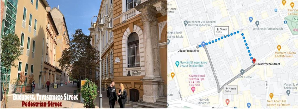 New Blue Danube Apartment With Balcony And Parking Budapeste Exterior foto